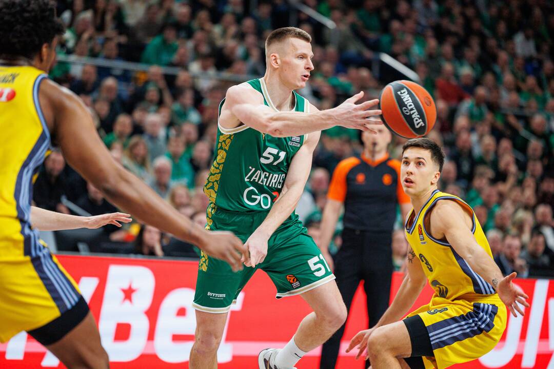 Eurolyga: Kauno „Žalgiris“ – Berlyno ALBA 73:53