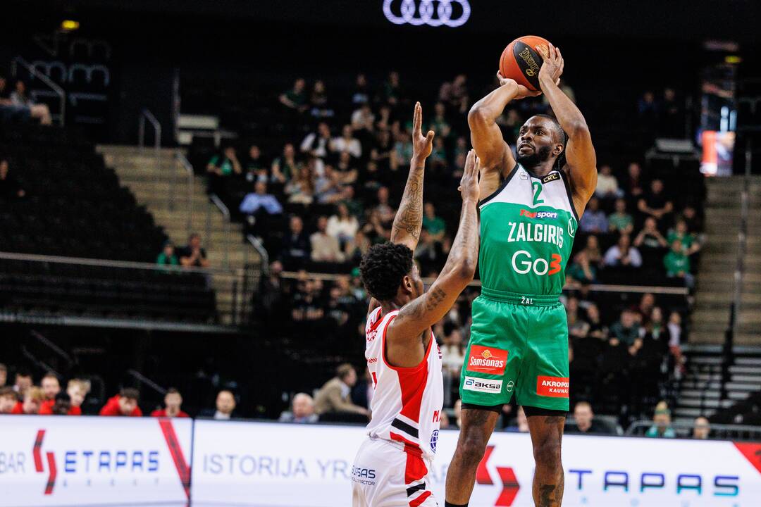 LKL: Kauno „Žalgiris“ – Mažeikių „M Basket–Delamode“ 95:68