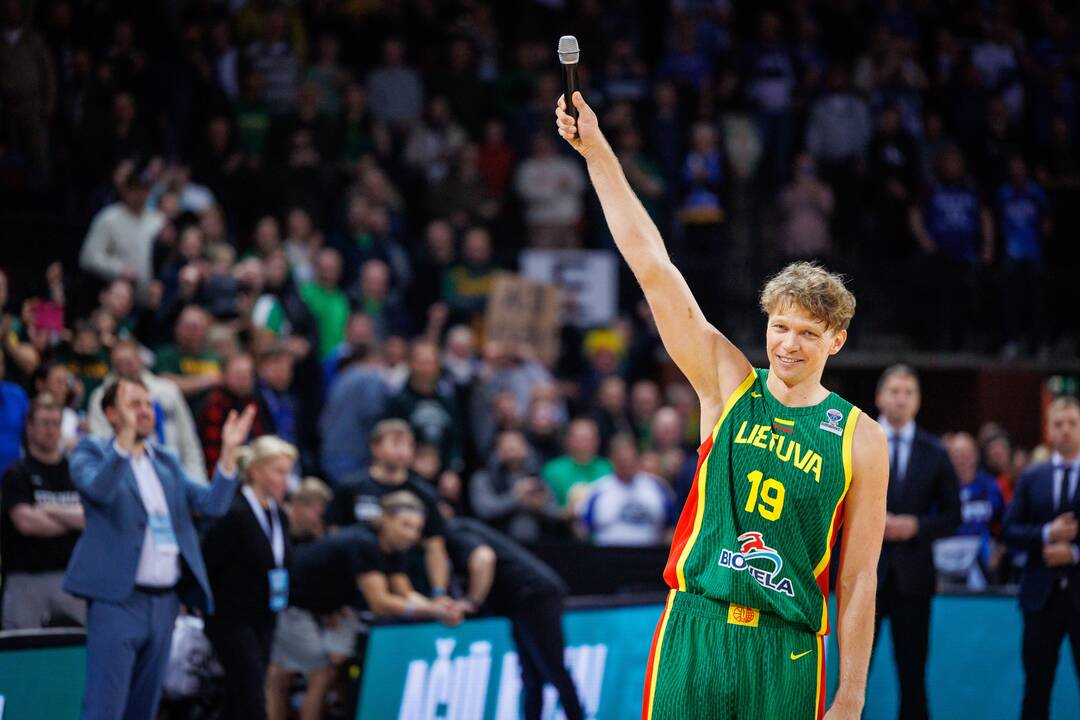 Europos vyrų krepšinio čempionato atranka: Lietuva – Estija 82:75