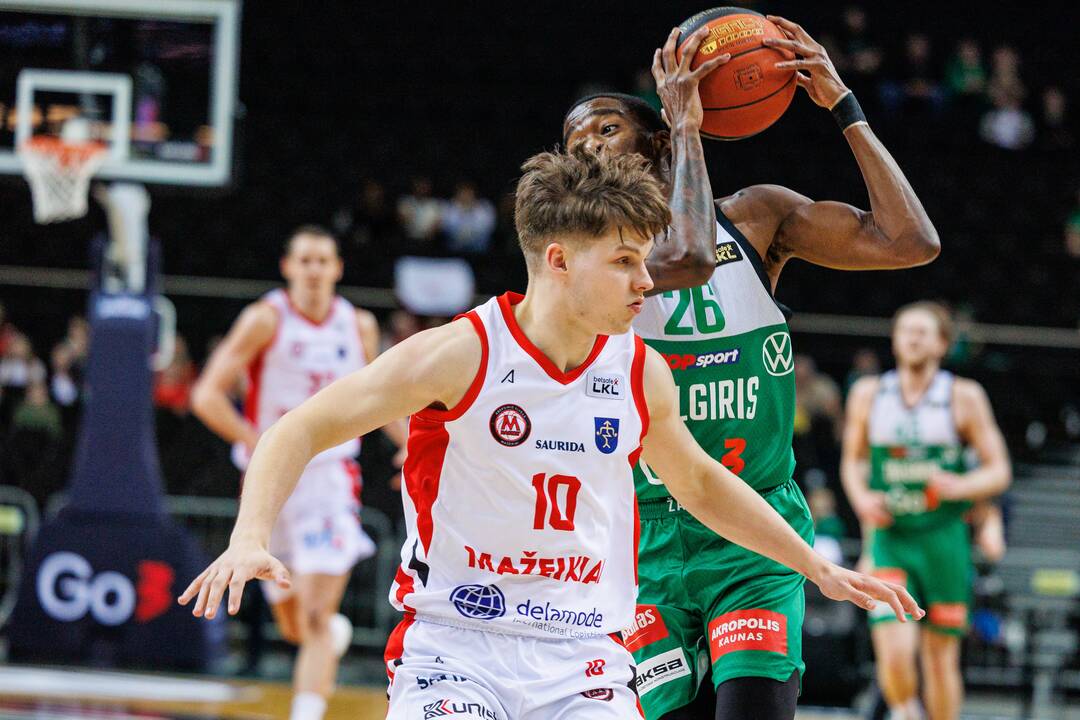 LKL: Kauno „Žalgiris“ – Mažeikių „M Basket–Delamode“ 95:68