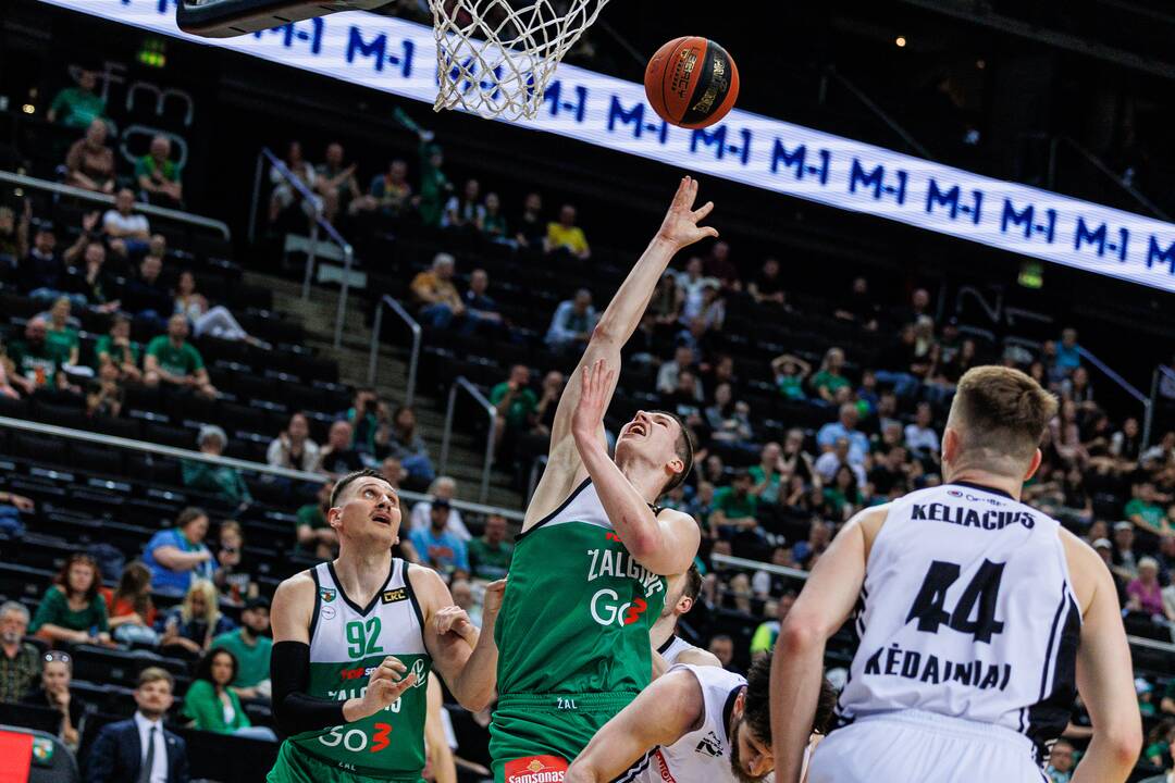 LKL: Kauno „Žalgiris“ – Kėdainių „Nevėžis-Optibet“ 102:78