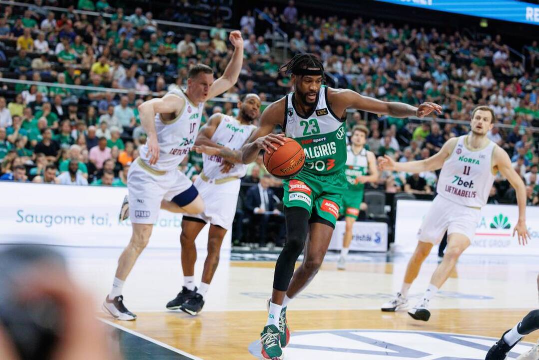 LKL pusfinalis: Kauno „Žalgiris“ – Panevėžio „7bet-Lietkabelis“ 93:72