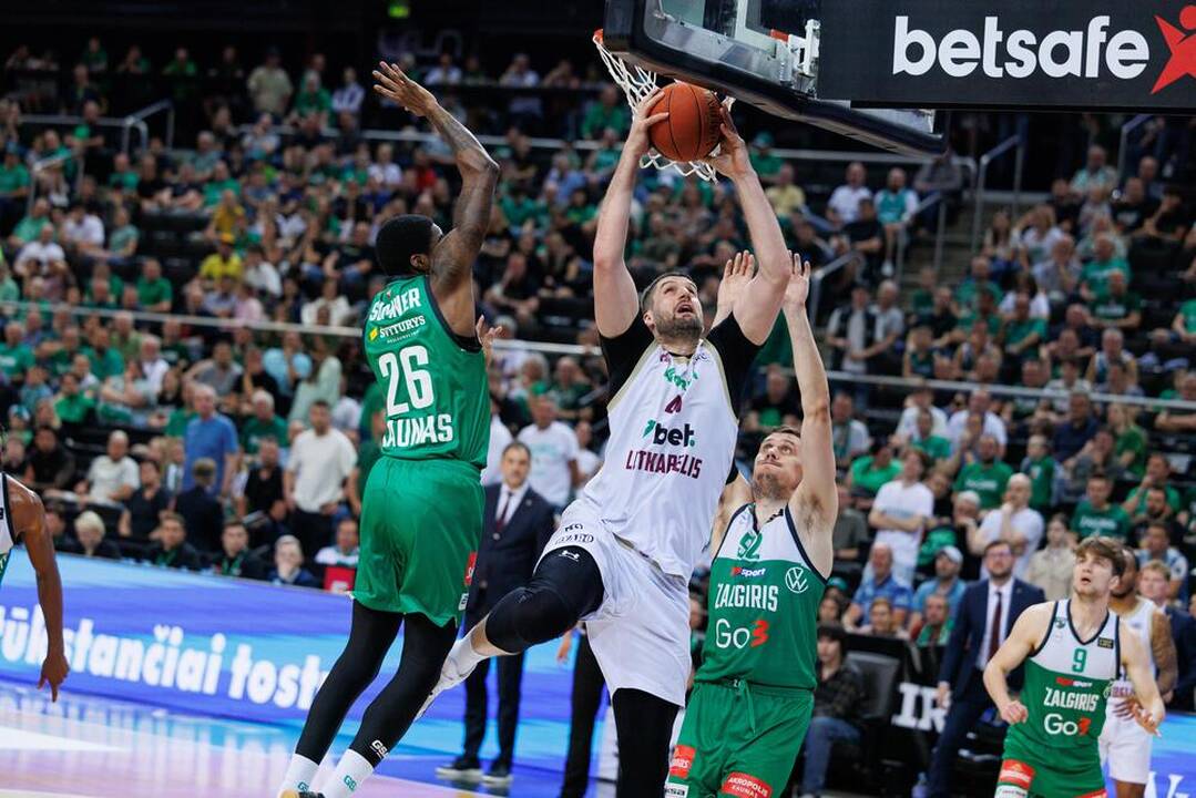 LKL pusfinalis: Kauno „Žalgiris“ – Panevėžio „7bet-Lietkabelis“ 93:72