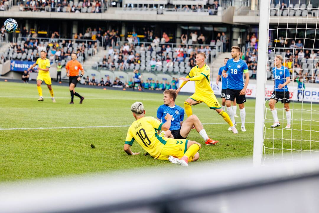 Baltijos futbolo taurės finalas: Lietuva – Estija