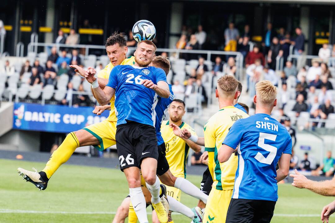 Baltijos futbolo taurės finalas: Lietuva – Estija
