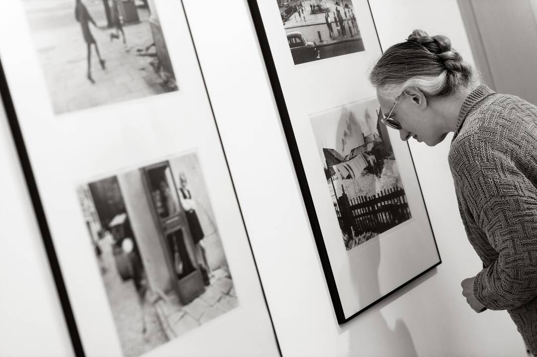 Fotografo A. Sutkaus parodos atidarymas