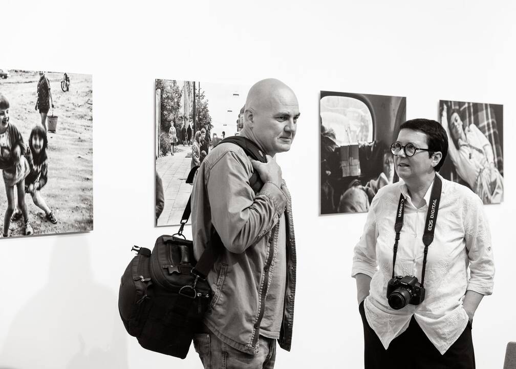 Fotografo A. Sutkaus parodos atidarymas