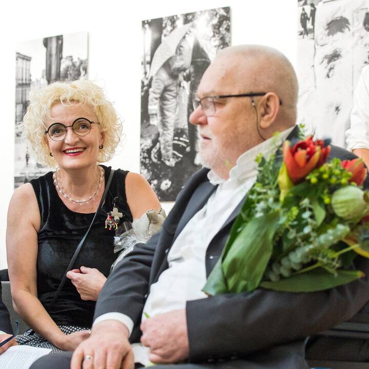 Fotografo A. Sutkaus parodos atidarymas