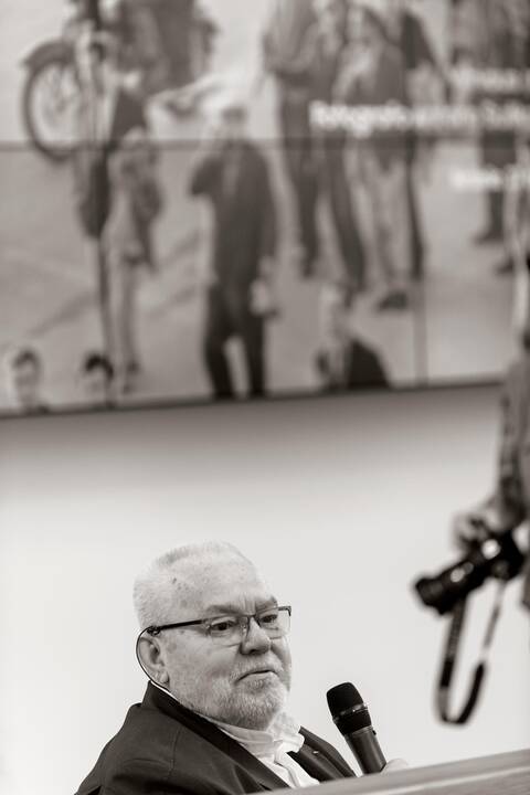 Fotografo A. Sutkaus parodos atidarymas