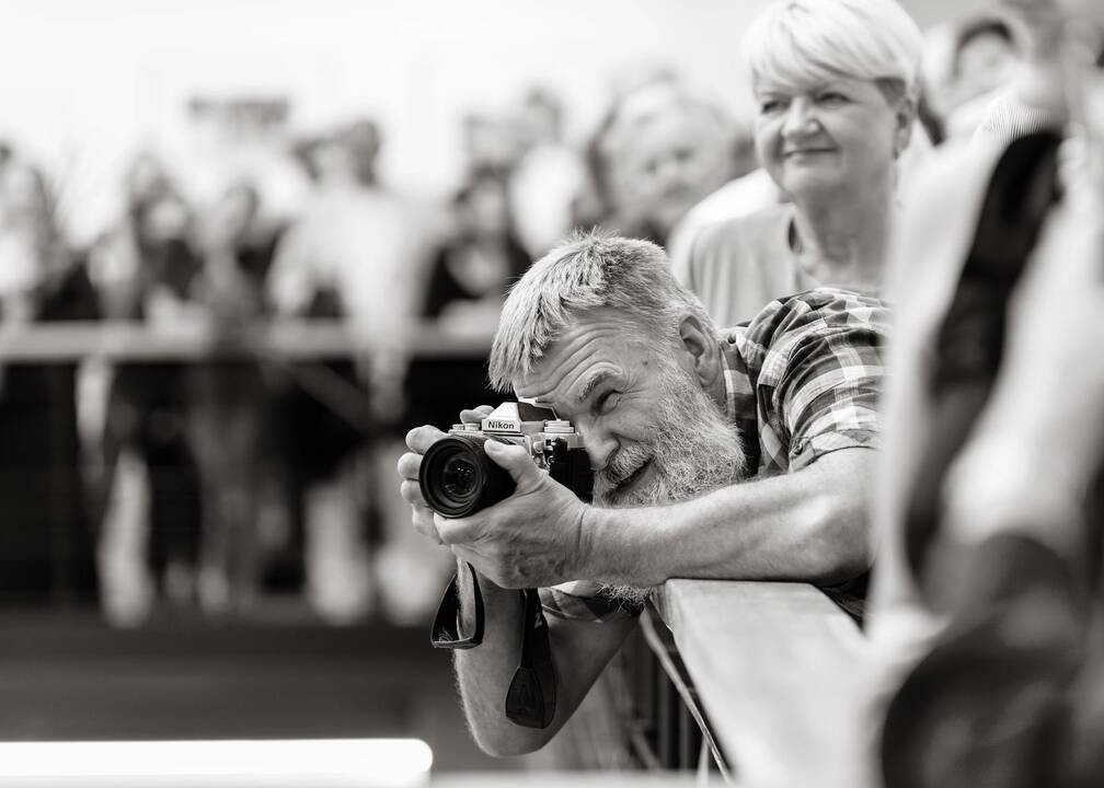 Fotografo A. Sutkaus parodos atidarymas
