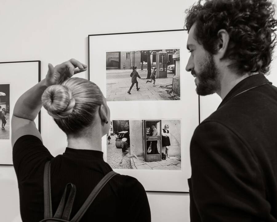 Fotografo A. Sutkaus parodos atidarymas