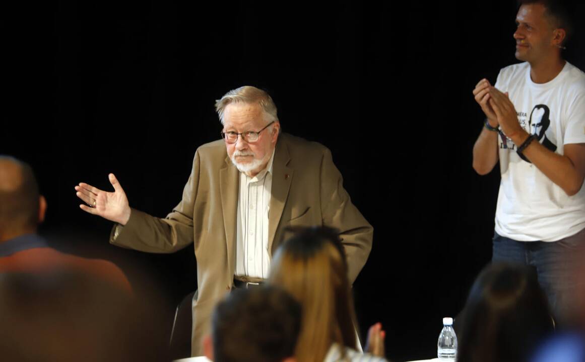 Vytautas Landsbergis ir Andrius Tapinas