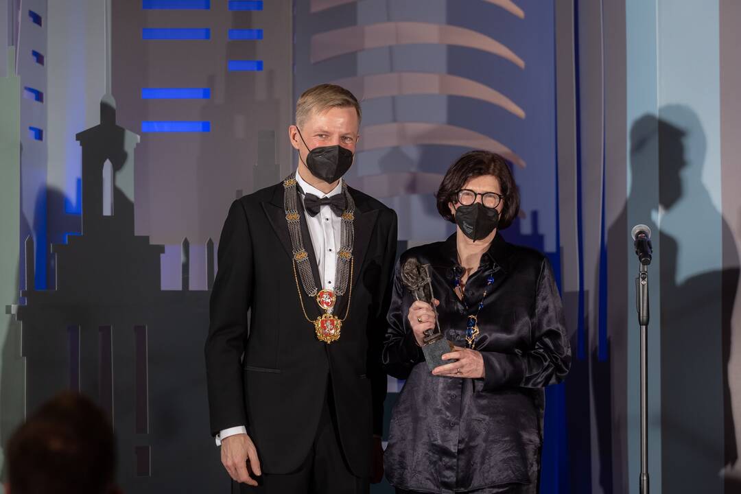 Vilniuje garbingi miestiečiai apdovanoti Šv. Kristoforo statulėlėmis
