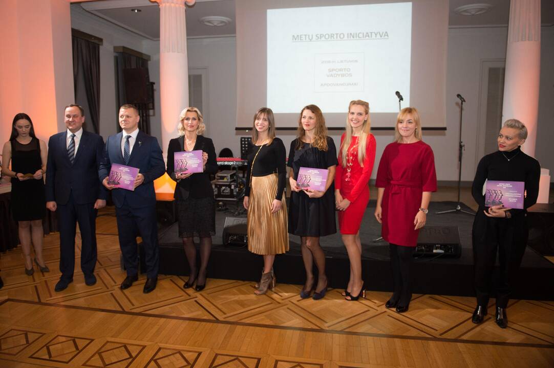 Lietuvos sporto vadybos apdovanojimų ceremonija