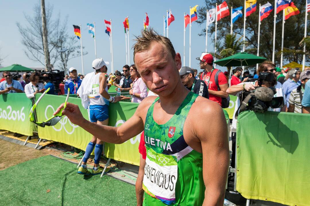 Ėjikas T. Šuškevičius olimpiadoje liko 33-ias