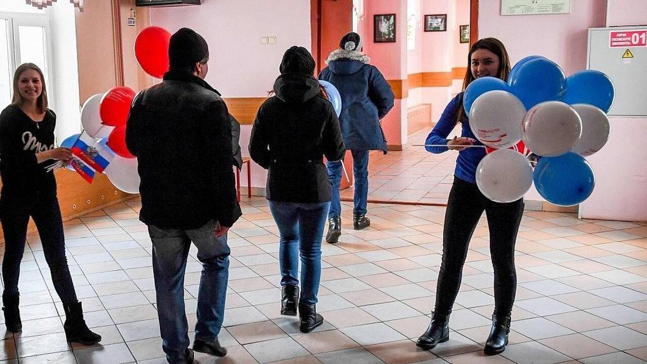 Lietuvos rusai balsuoja prezidento rinkimuose 