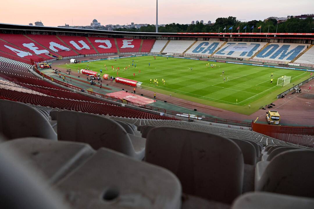 Europos futbolo čempionato atranka: Serbija – Lietuva 4:1
