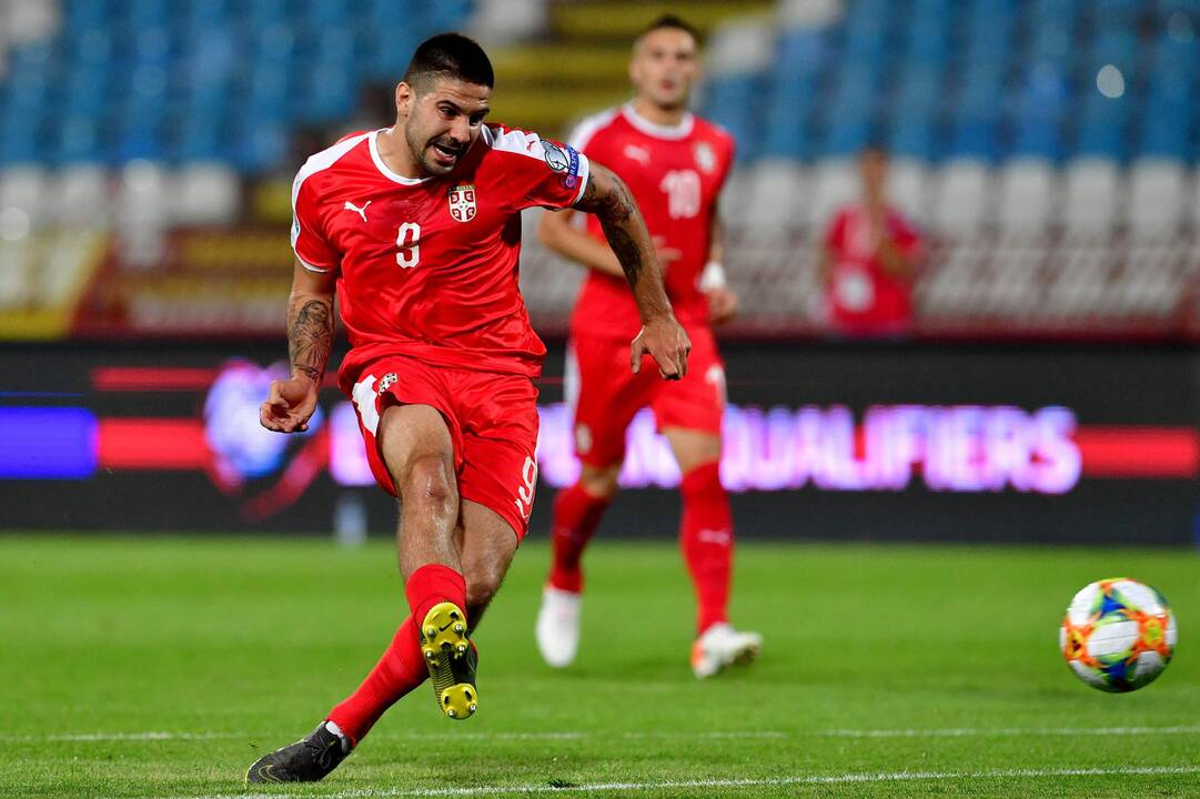 Europos futbolo čempionato atranka: Serbija – Lietuva 4:1