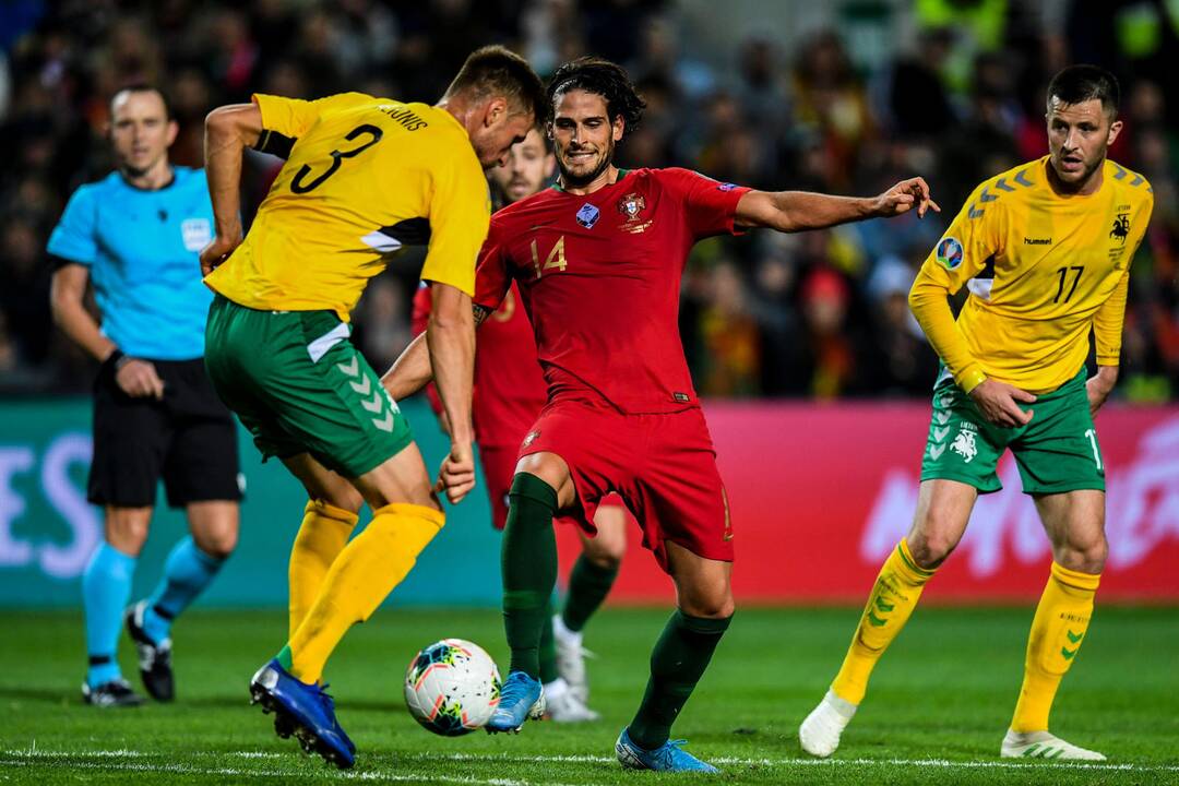 Europos futbolo čempionato atranka: Portugalija – Lietuva 6:0