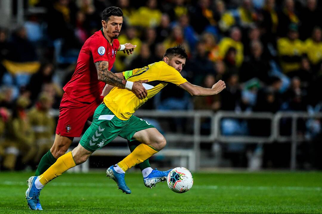 Europos futbolo čempionato atranka: Portugalija – Lietuva 6:0