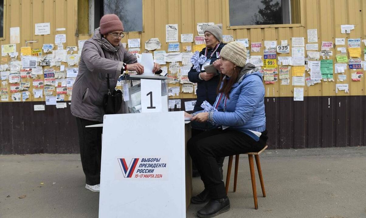 Rusija prezidento rinkimų išvakarėse pritaikė sankcijas 227 JAV piliečiams