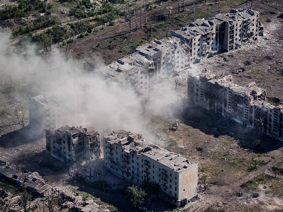 AFP analizė: Rusijos pažanga Ukrainoje kovą lėtėjo ketvirtą mėnesį iš eilės 