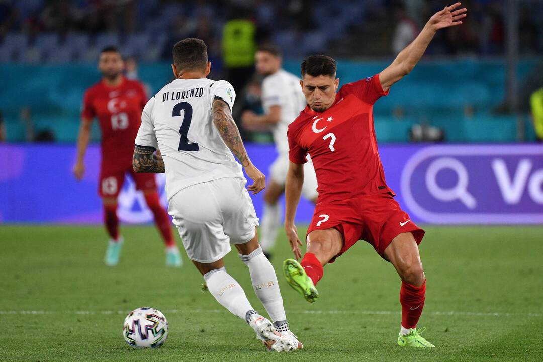 Europos futbolo čempionatas: Turkija – Italija 0:3