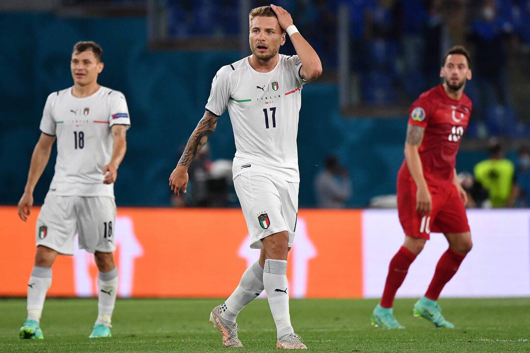 Europos futbolo čempionatas: Turkija – Italija 0:3