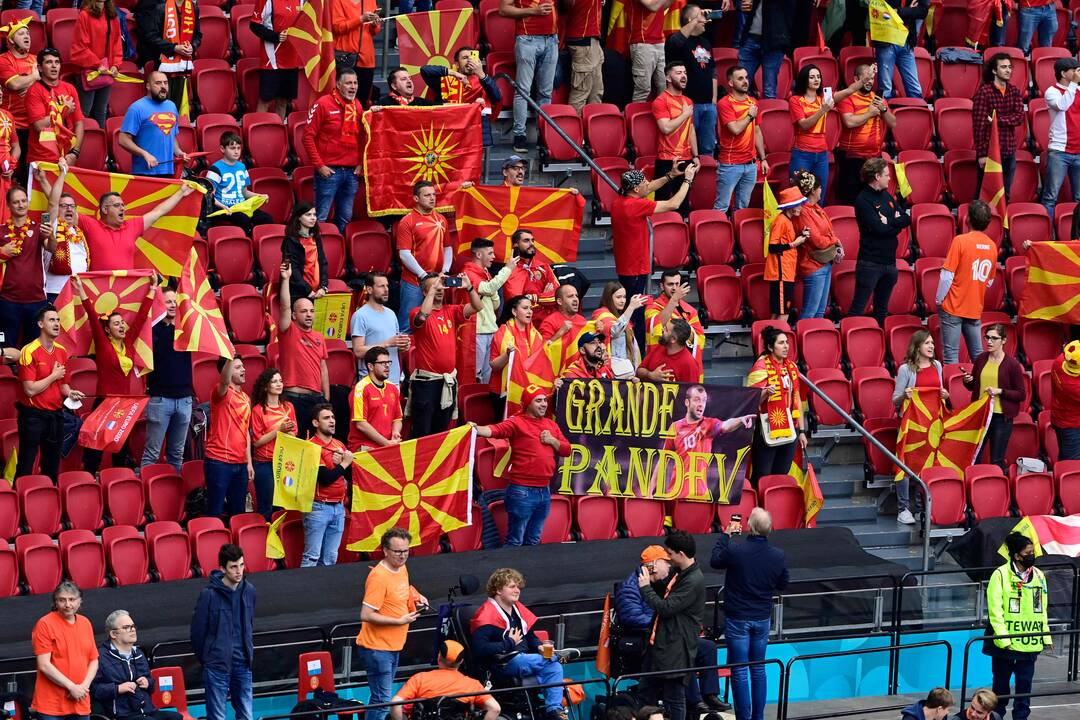 Europos futbolo čempionatas: Šiaurės Makedonija–Nyderlandai 0:3