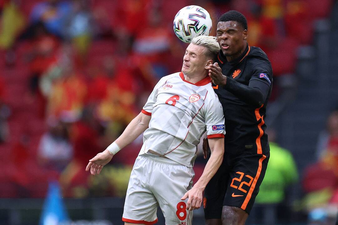 Europos futbolo čempionatas: Šiaurės Makedonija–Nyderlandai 0:3