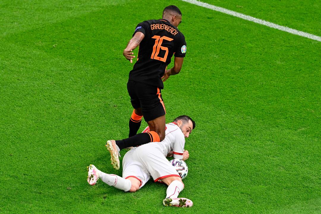 Europos futbolo čempionatas: Šiaurės Makedonija–Nyderlandai 0:3
