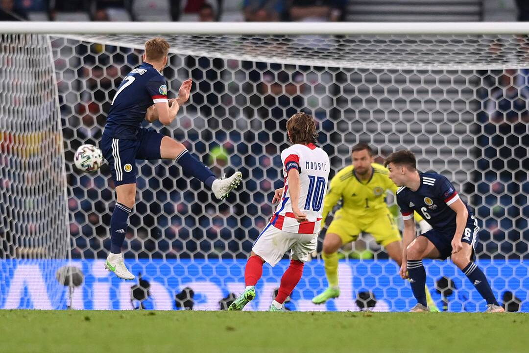 Europos futbolo čempionatas: Kroatija–Škotija 3:1
