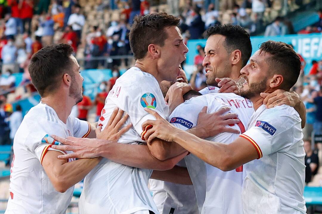 Europos futbolo čempionatas: Slovakija–Ispanija 0:5