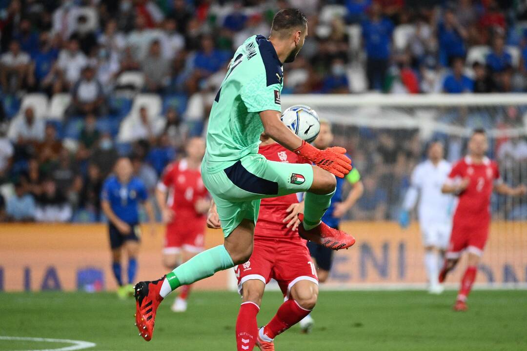 Futbolas: Italija - Lietuva 5:0