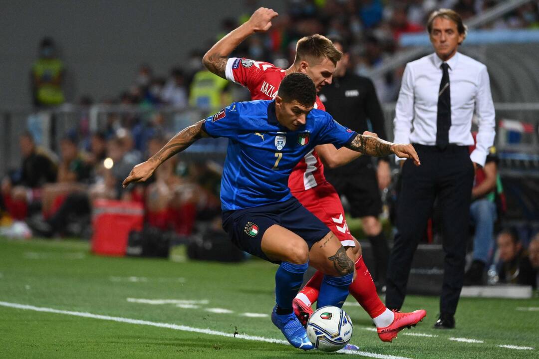 Futbolas: Italija - Lietuva 5:0