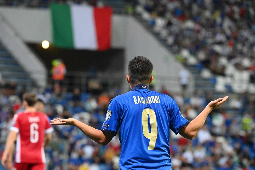 Futbolas: Italija - Lietuva 5:0