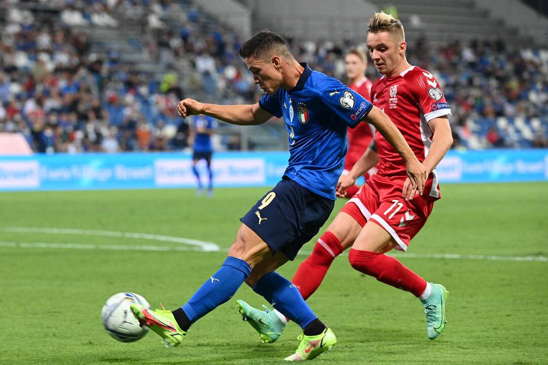 Futbolas: Italija - Lietuva 5:0