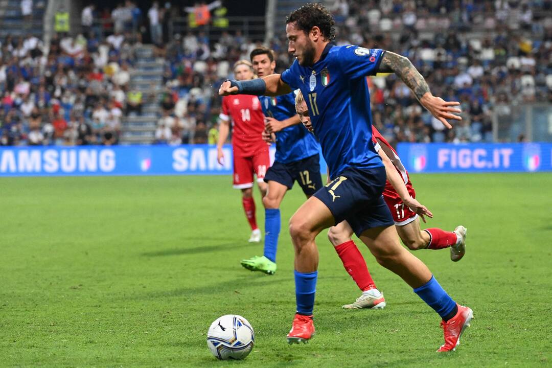 Futbolas: Italija - Lietuva 5:0
