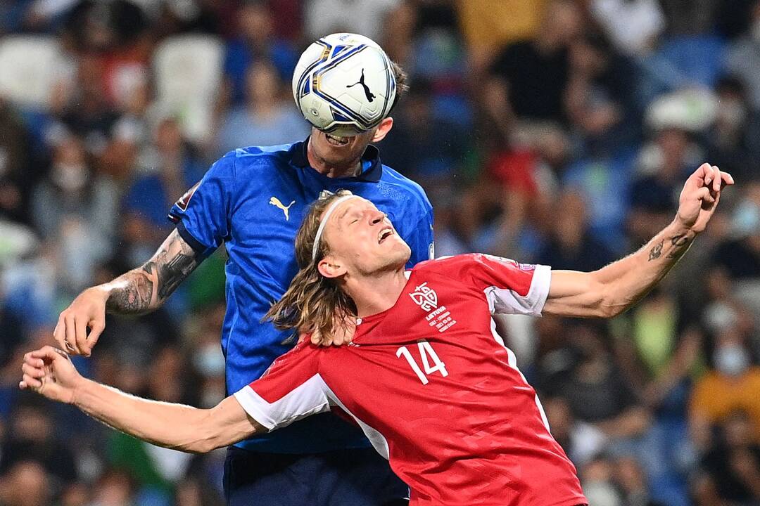 Futbolas: Italija - Lietuva 5:0