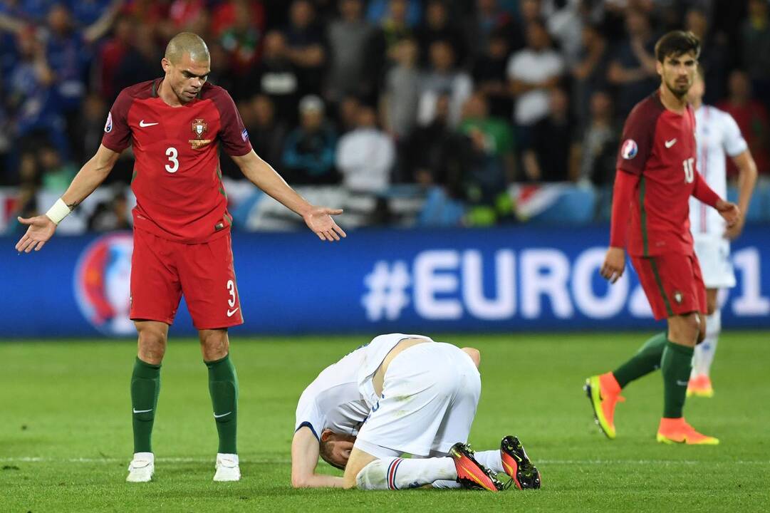 Euro 2016: Portugalija - Islandija 1:1
