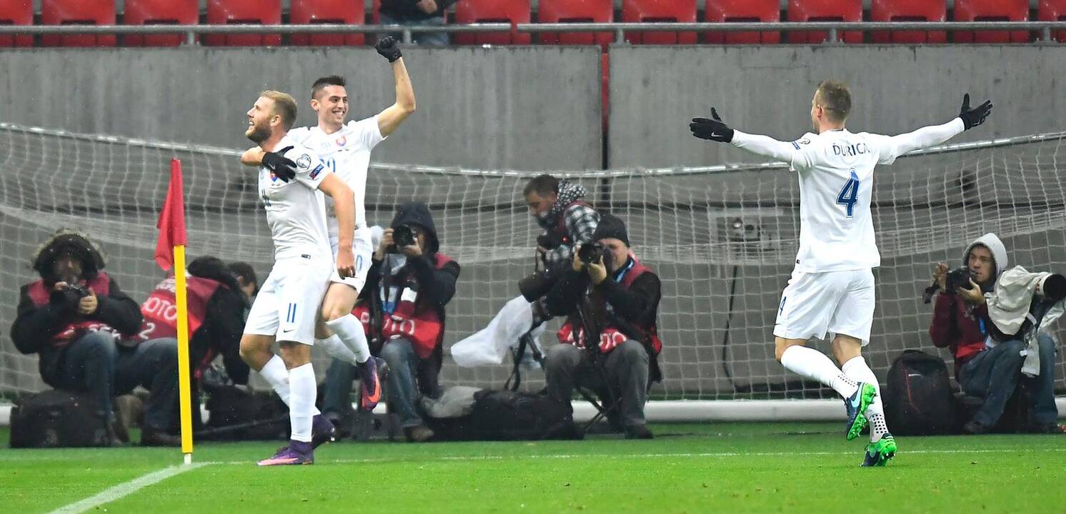Futbolas: Slovakija - Lietuva 4:0