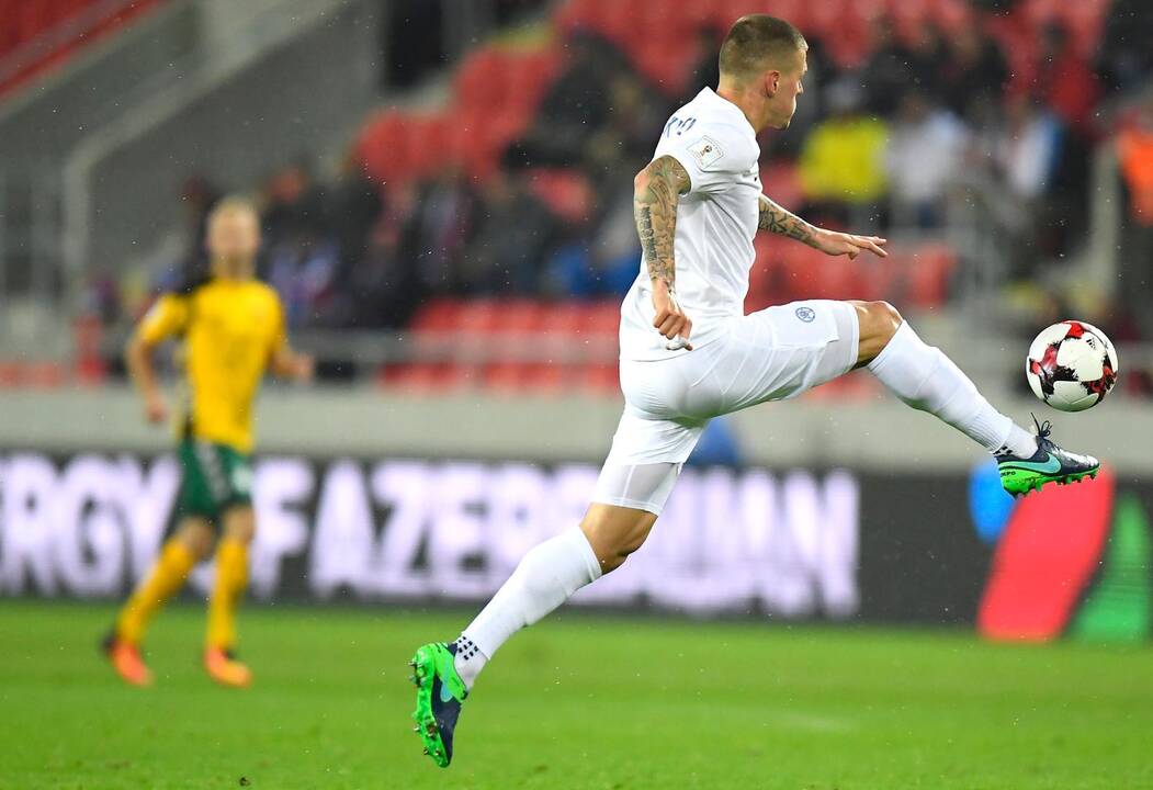Futbolas: Slovakija - Lietuva 4:0