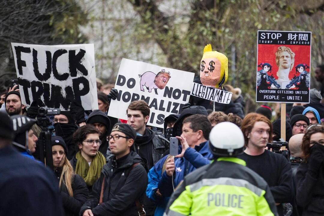 D. Trumpo inauguracija