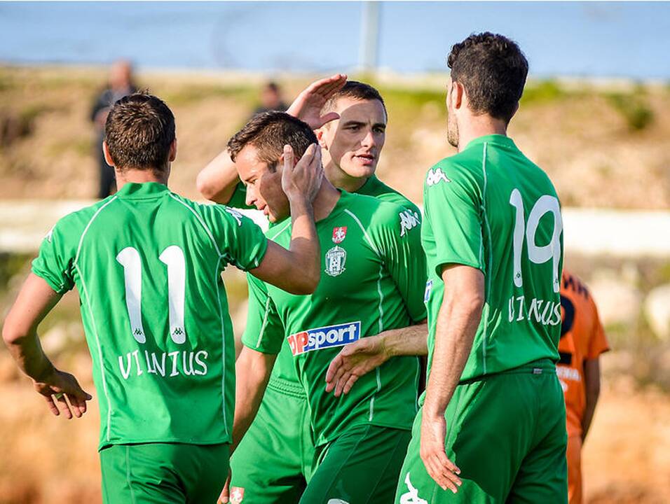 "Žalgirio" futbolininkai sužaidė lygiosiomis su "Ural" komanda