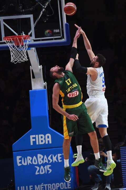 Europos čempionato ketvirtfinalis: Lietuva - Italija 95:85