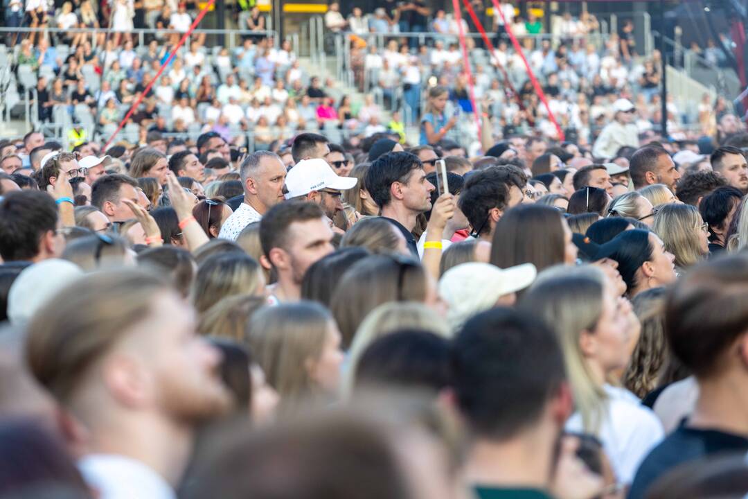 E. Sheerano koncertas Dariaus ir Girėno stadione