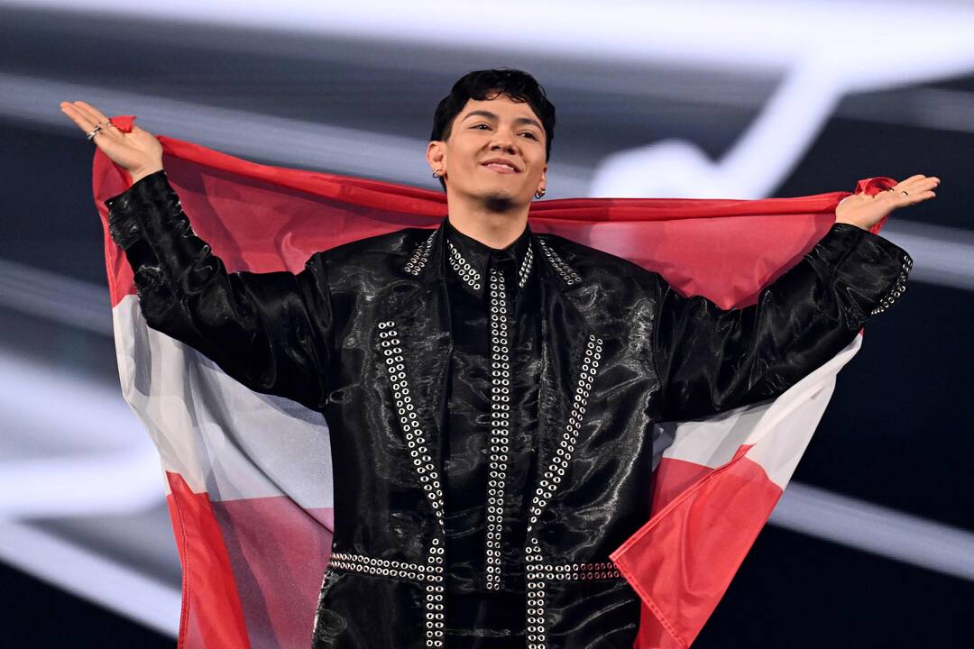 „Eurovizijos“ nugalėtojas iš Austrijos nori, kad kitų metų konkursas vyktų „be Izraelio“