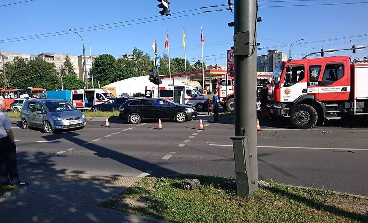 Avarija T.Masiulio gatvėje