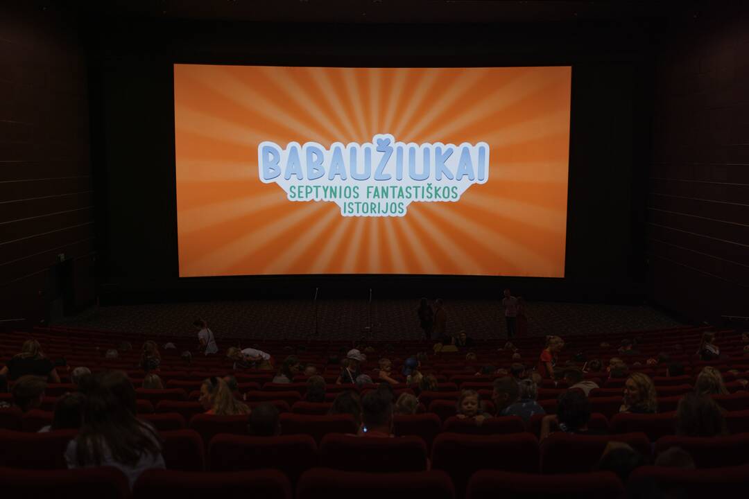 T. Vidmanto animacinio filmo premjera