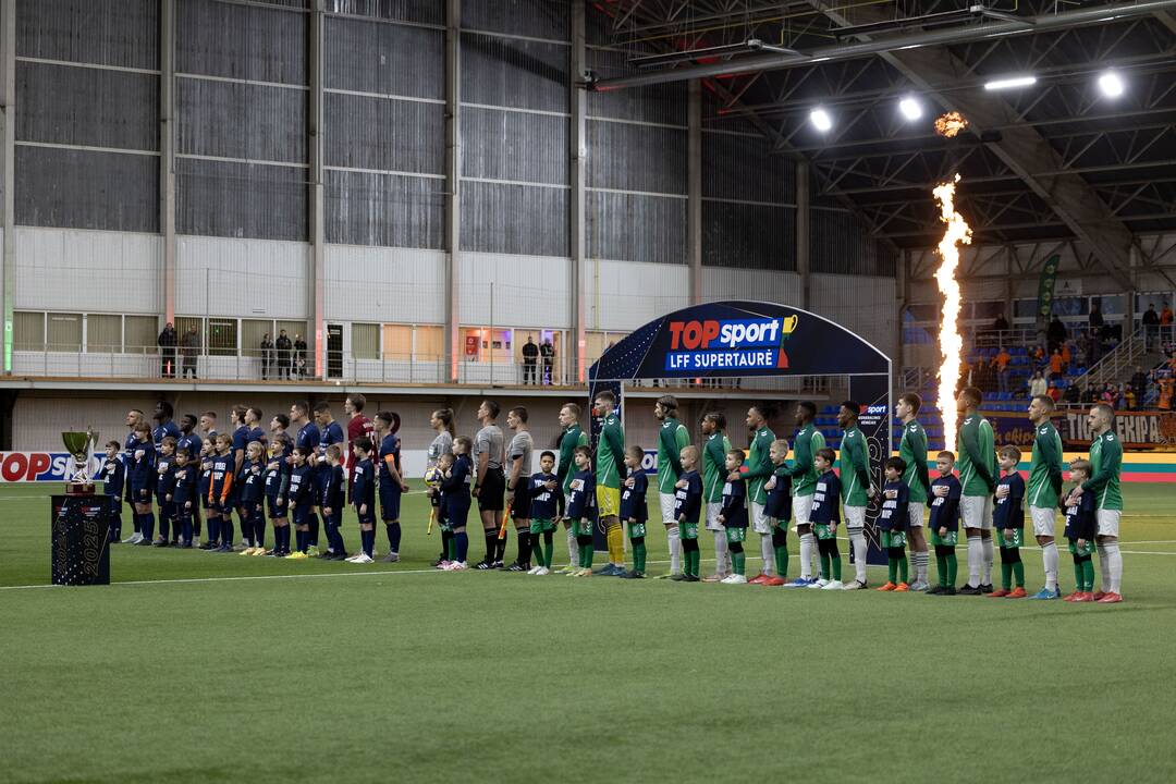 LFF Supertaurė: Gargždų „Banga“ – Vilniaus „Žalgiris“